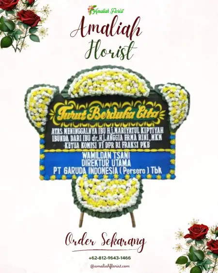 Papan Bunga Duka Pengaringan